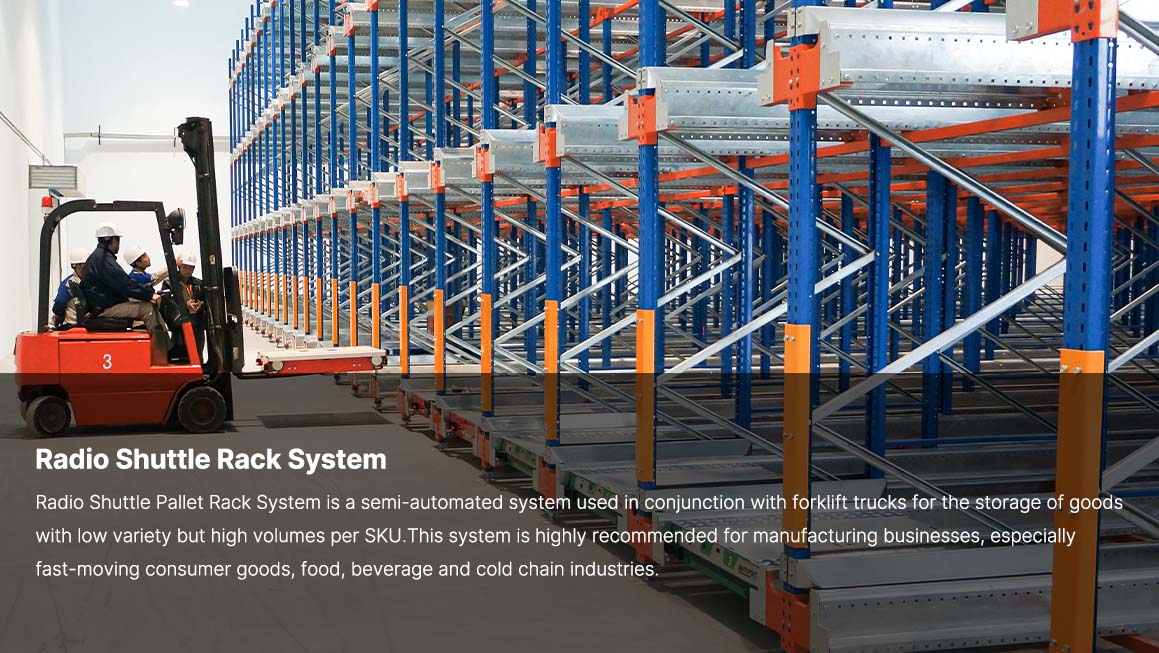 Radio Shuttle Rack System